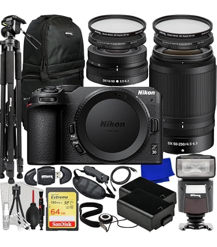 Amazon Canada: Nikon Z50 + Z DX 16-50mm + Z DX 50-250mm Mirrorless